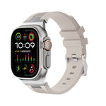สายรัดนาฬิกาซิลิโคนเหลว Loners สำหรับ Apple Watch SE 2023 44mm, สำหรับ Apple Watch Ultra 2 49mm, สำหรับ Apple Watch Series 9 45mm