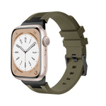 สายรัดนาฬิกาซิลิโคนเหลว Loners สำหรับ Apple Watch Series 7 45mm, สำหรับ Apple Watch SE 44mm, สำหรับ Apple Watch Series 6 44mm