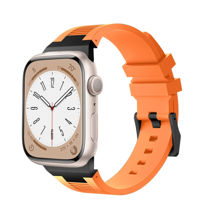 สายรัดนาฬิกาซิลิโคนเหลว Loners สำหรับ Apple Watch Series 5 44mm, สำหรับ Apple Watch Series 4 44mm, สำหรับ Apple Watch Series 3 42mm