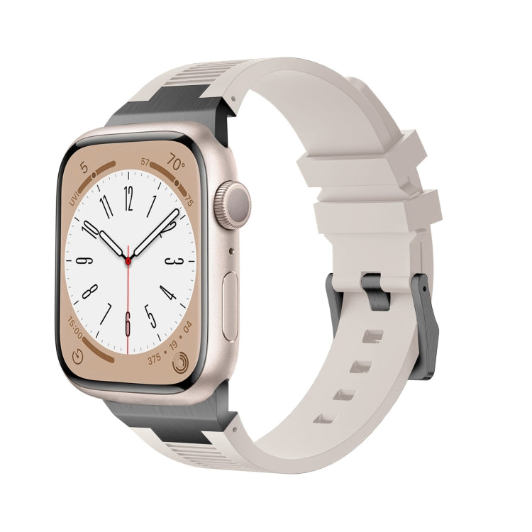 สายรัดนาฬิกาซิลิโคนเหลว Loners สำหรับ Apple Watch Series 5 44mm, สำหรับ Apple Watch Series 4 44mm, สำหรับ Apple Watch Series 3 42mm