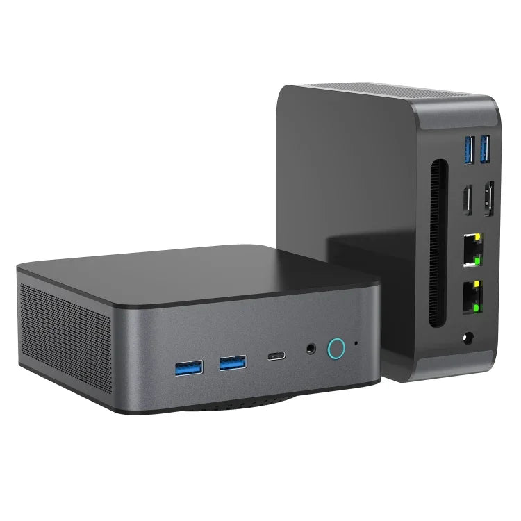GXMO H90 มินิคอมพิวเตอร์ Windows 11 Intel Core i7 11390H โปรเซสเซอร์, ไม่มีแรมและ SSD