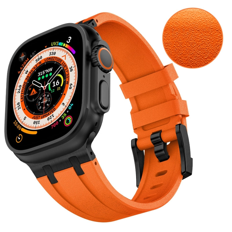 สายรัดนาฬิกาซิลิโคนเหลวลายหินสำหรับ Apple Watch SE 2023 44mm, สำหรับ Apple Watch Ultra 2 49mm, สำหรับ Apple Watch Series 9 45mm, สำหรับ Apple Watch Ultra 49mm
