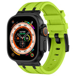สายรัดนาฬิกาซิลิโคนเหลวลายหินสำหรับ Apple Watch SE 2023 44mm, สำหรับ Apple Watch Ultra 2 49mm, สำหรับ Apple Watch Series 9 45mm, สำหรับ Apple Watch Ultra 49mm