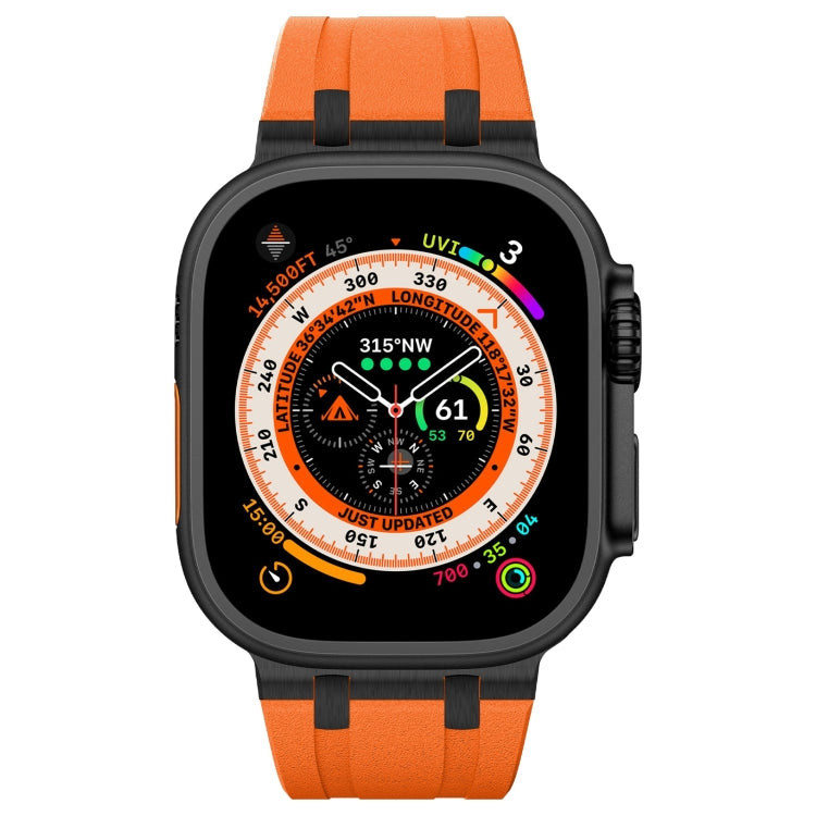 สายรัดนาฬิกาซิลิโคนเหลวลายหินสำหรับ Apple Watch Series 8 45mm, สำหรับ Apple Watch SE 2022 44mm, สำหรับ Apple Watch Series 7 45mm, สำหรับ Apple Watch SE 44mm