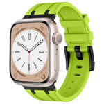 สายรัดนาฬิกาซิลิโคนเหลวลายหินสำหรับ Apple Watch Series 8 45mm, สำหรับ Apple Watch SE 2022 44mm, สำหรับ Apple Watch Series 7 45mm, สำหรับ Apple Watch SE 44mm