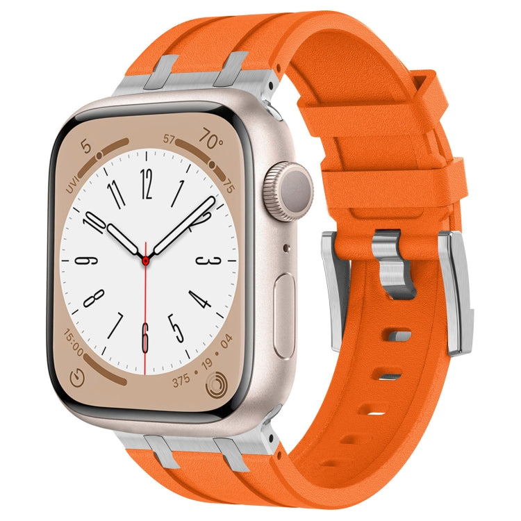 สายรัดนาฬิกาซิลิโคนเหลวลายหินสำหรับ Apple Watch Series 8 45mm, สำหรับ Apple Watch SE 2022 44mm, สำหรับ Apple Watch Series 7 45mm, สำหรับ Apple Watch SE 44mm