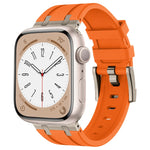 สายรัดนาฬิกาซิลิโคนเหลวลายหินสำหรับ Apple Watch Series 8 45mm, สำหรับ Apple Watch SE 2022 44mm, สำหรับ Apple Watch Series 7 45mm, สำหรับ Apple Watch SE 44mm