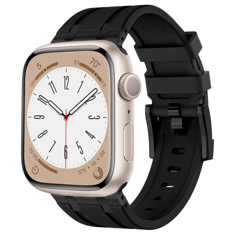 สายรัดนาฬิกาซิลิโคนเหลวลายหินสำหรับ Apple Watch Series 6 44mm, สำหรับ Apple Watch Series 5 44mm, สำหรับ Apple Watch Series 4 44mm, สำหรับ Apple Watch Series 3 42mm