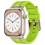 สายรัดนาฬิกาซิลิโคนเหลวลายหินสำหรับ Apple Watch Series 6 44mm, สำหรับ Apple Watch Series 5 44mm, สำหรับ Apple Watch Series 4 44mm, สำหรับ Apple Watch Series 3 42mm