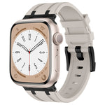สายรัดนาฬิกาซิลิโคนเหลวลายหินสำหรับ Apple Watch Series 6 44mm, สำหรับ Apple Watch Series 5 44mm, สำหรับ Apple Watch Series 4 44mm, สำหรับ Apple Watch Series 3 42mm