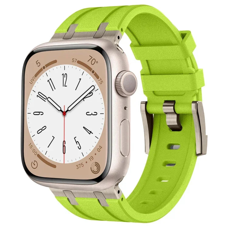 สายรัดนาฬิกาซิลิโคนเหลวลายหิน สำหรับ Apple Watch Series 2 42mm, สำหรับ Apple Watch 42mm
