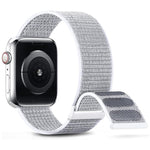 Dual Hook and Loop Nylon Watch Band, For Apple Watch Series 6 44mm, For Apple Watch Series 5 44mm, For Apple Watch Series 5 40mm, For Apple Watch Series 4 44mm, For Apple Watch Series 4 40mm