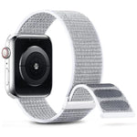 สายรัดนาฬิกาไนลอนแบบตะขอคู่และห่วง สำหรับ Apple Watch 38mm