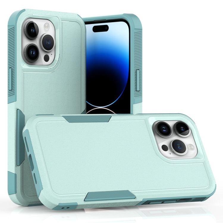 เคสโทรศัพท์ 2 in 1 PC + TPU สำหรับ iPhone 16, สำหรับ iPhone 15 Pro Max, สำหรับ iPhone 15 Pro, สำหรับ iPhone 15 Plus, สำหรับ iPhone 15, สำหรับ iPhone SE 2022 / 2020 / 8 / 7 / 6, สำหรับ iPhone X / XS, สำหรับ iPhone XR