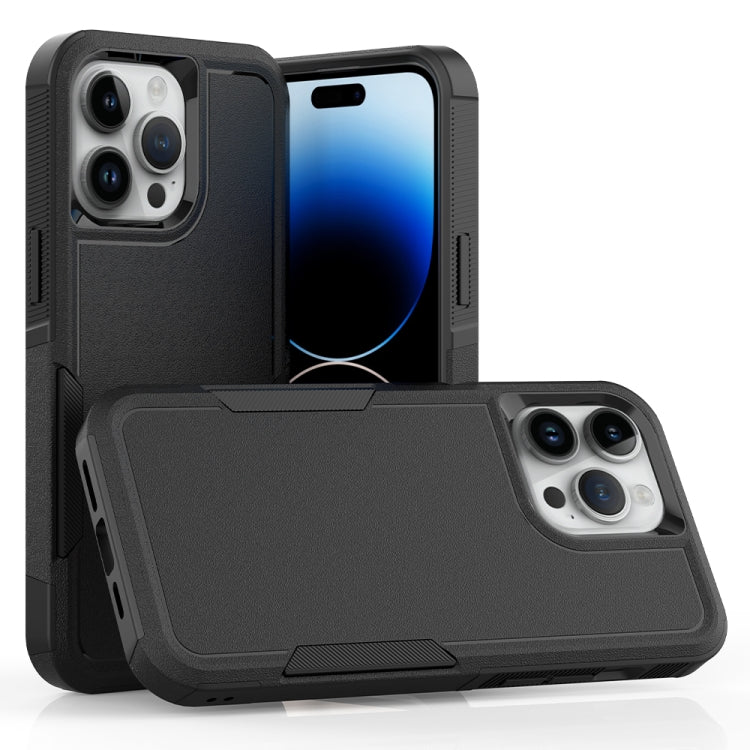 เคสโทรศัพท์ 2 in 1 PC + TPU สำหรับ iPhone 16, สำหรับ iPhone 15 Pro Max, สำหรับ iPhone 15 Pro, สำหรับ iPhone 15 Plus, สำหรับ iPhone 15, สำหรับ iPhone SE 2022 / 2020 / 8 / 7 / 6, สำหรับ iPhone X / XS, สำหรับ iPhone XR