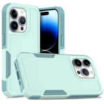 เคสโทรศัพท์ 2 in 1 PC + TPU สำหรับ iPhone 16, สำหรับ iPhone 15 Pro Max, สำหรับ iPhone 15 Pro, สำหรับ iPhone 15 Plus, สำหรับ iPhone 15, สำหรับ iPhone SE 2022 / 2020 / 8 / 7 / 6, สำหรับ iPhone X / XS, สำหรับ iPhone XR