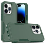 เคสโทรศัพท์ 2 in 1 PC + TPU สำหรับ iPhone 16, สำหรับ iPhone 15 Pro Max, สำหรับ iPhone 15 Pro, สำหรับ iPhone 15 Plus, สำหรับ iPhone 15, สำหรับ iPhone SE 2022 / 2020 / 8 / 7 / 6, สำหรับ iPhone X / XS, สำหรับ iPhone XR