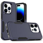 เคสโทรศัพท์ 2 in 1 PC + TPU สำหรับ iPhone 16, สำหรับ iPhone 15 Pro Max, สำหรับ iPhone 15 Pro, สำหรับ iPhone 15 Plus, สำหรับ iPhone 15, สำหรับ iPhone SE 2022 / 2020 / 8 / 7 / 6, สำหรับ iPhone X / XS, สำหรับ iPhone XR
