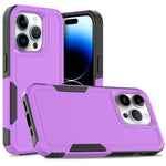 เคสโทรศัพท์ 2 in 1 PC + TPU สำหรับ iPhone 16, สำหรับ iPhone 15 Pro Max, สำหรับ iPhone 15 Pro, สำหรับ iPhone 15 Plus, สำหรับ iPhone 15, สำหรับ iPhone SE 2022 / 2020 / 8 / 7 / 6, สำหรับ iPhone X / XS, สำหรับ iPhone XR