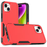 เคสโทรศัพท์ 2 in 1 PC + TPU สำหรับ iPhone 16, สำหรับ iPhone 15 Pro Max, สำหรับ iPhone 15 Pro, สำหรับ iPhone 15 Plus, สำหรับ iPhone 15, สำหรับ iPhone SE 2022 / 2020 / 8 / 7 / 6, สำหรับ iPhone X / XS, สำหรับ iPhone XR