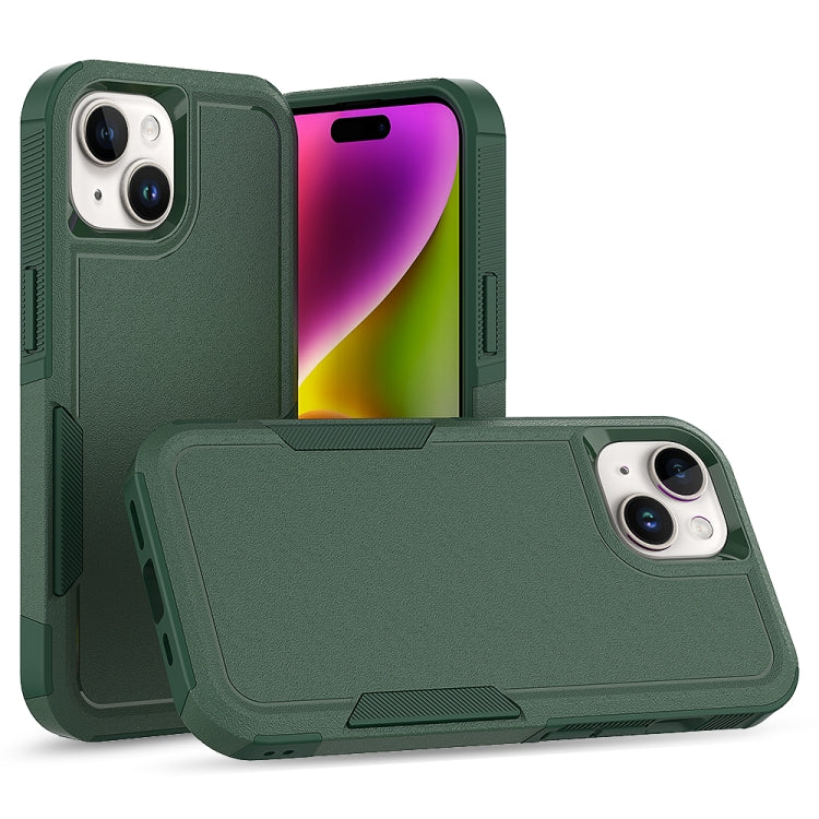 เคสโทรศัพท์ 2 in 1 PC + TPU สำหรับ iPhone 16, สำหรับ iPhone 15 Pro Max, สำหรับ iPhone 15 Pro, สำหรับ iPhone 15 Plus, สำหรับ iPhone 15, สำหรับ iPhone SE 2022 / 2020 / 8 / 7 / 6, สำหรับ iPhone X / XS, สำหรับ iPhone XR