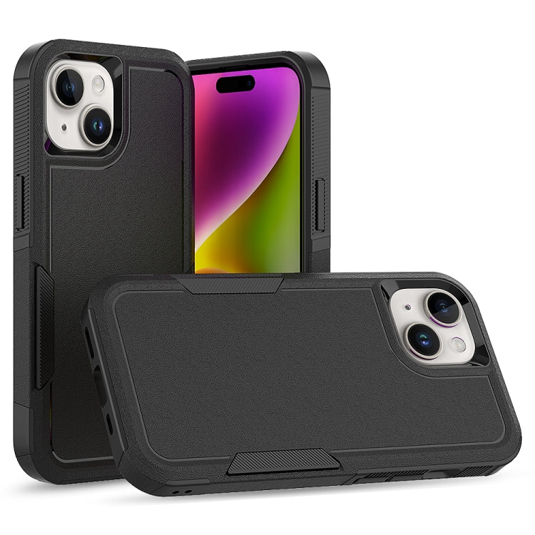 เคสโทรศัพท์ 2 in 1 PC + TPU สำหรับ iPhone 16, สำหรับ iPhone 15 Pro Max, สำหรับ iPhone 15 Pro, สำหรับ iPhone 15 Plus, สำหรับ iPhone 15, สำหรับ iPhone SE 2022 / 2020 / 8 / 7 / 6, สำหรับ iPhone X / XS, สำหรับ iPhone XR