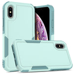 เคสโทรศัพท์ 2 in 1 PC + TPU สำหรับ iPhone 16, สำหรับ iPhone 15 Pro Max, สำหรับ iPhone 15 Pro, สำหรับ iPhone 15 Plus, สำหรับ iPhone 15, สำหรับ iPhone SE 2022 / 2020 / 8 / 7 / 6, สำหรับ iPhone X / XS, สำหรับ iPhone XR