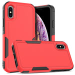 เคสโทรศัพท์ 2 in 1 PC + TPU สำหรับ iPhone 16, สำหรับ iPhone 15 Pro Max, สำหรับ iPhone 15 Pro, สำหรับ iPhone 15 Plus, สำหรับ iPhone 15, สำหรับ iPhone SE 2022 / 2020 / 8 / 7 / 6, สำหรับ iPhone X / XS, สำหรับ iPhone XR
