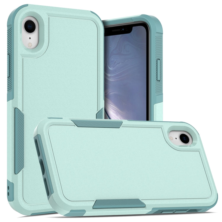 เคสโทรศัพท์ 2 in 1 PC + TPU สำหรับ iPhone 16, สำหรับ iPhone 15 Pro Max, สำหรับ iPhone 15 Pro, สำหรับ iPhone 15 Plus, สำหรับ iPhone 15, สำหรับ iPhone SE 2022 / 2020 / 8 / 7 / 6, สำหรับ iPhone X / XS, สำหรับ iPhone XR