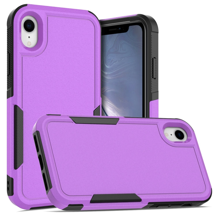 เคสโทรศัพท์ 2 in 1 PC + TPU สำหรับ iPhone 16, สำหรับ iPhone 15 Pro Max, สำหรับ iPhone 15 Pro, สำหรับ iPhone 15 Plus, สำหรับ iPhone 15, สำหรับ iPhone SE 2022 / 2020 / 8 / 7 / 6, สำหรับ iPhone X / XS, สำหรับ iPhone XR