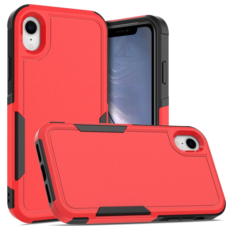 เคสโทรศัพท์ 2 in 1 PC + TPU สำหรับ iPhone 16, สำหรับ iPhone 15 Pro Max, สำหรับ iPhone 15 Pro, สำหรับ iPhone 15 Plus, สำหรับ iPhone 15, สำหรับ iPhone SE 2022 / 2020 / 8 / 7 / 6, สำหรับ iPhone X / XS, สำหรับ iPhone XR