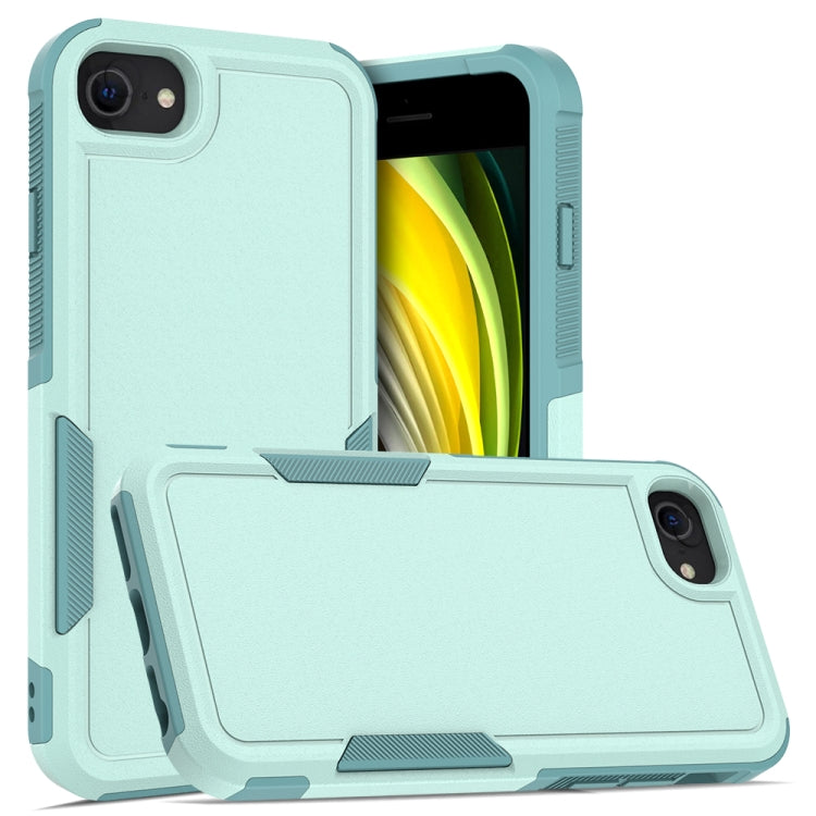 เคสโทรศัพท์ 2 in 1 PC + TPU สำหรับ iPhone 16, สำหรับ iPhone 15 Pro Max, สำหรับ iPhone 15 Pro, สำหรับ iPhone 15 Plus, สำหรับ iPhone 15, สำหรับ iPhone SE 2022 / 2020 / 8 / 7 / 6, สำหรับ iPhone X / XS, สำหรับ iPhone XR