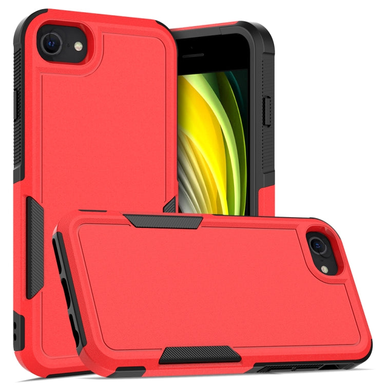 เคสโทรศัพท์ 2 in 1 PC + TPU สำหรับ iPhone 16, สำหรับ iPhone 15 Pro Max, สำหรับ iPhone 15 Pro, สำหรับ iPhone 15 Plus, สำหรับ iPhone 15, สำหรับ iPhone SE 2022 / 2020 / 8 / 7 / 6, สำหรับ iPhone X / XS, สำหรับ iPhone XR