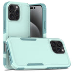 เคสโทรศัพท์ 2 in 1 PC + TPU สำหรับ iPhone 17e / 16e, สำหรับ iPhone 17 Pro Max, สำหรับ iPhone 17 Pro, สำหรับ iPhone 17, สำหรับ iPhone Air, สำหรับ iPhone 16 Pro Max, สำหรับ iPhone 16 Pro, สำหรับ iPhone 16 Plus