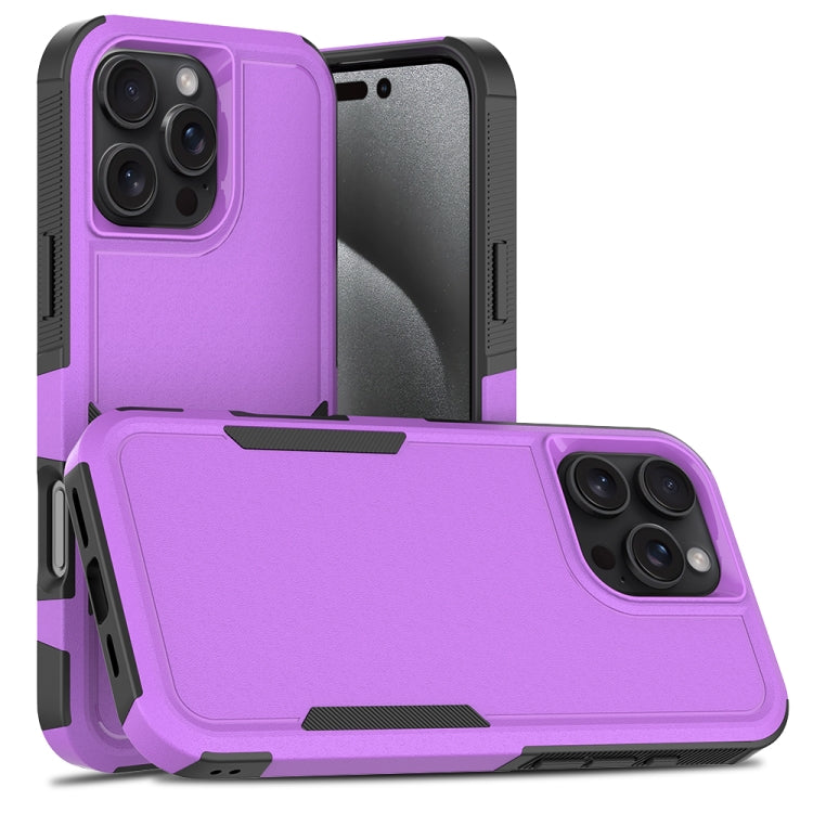 เคสโทรศัพท์ 2 in 1 PC + TPU สำหรับ iPhone 17e / 16e, สำหรับ iPhone 17 Pro Max, สำหรับ iPhone 17 Pro, สำหรับ iPhone 17, สำหรับ iPhone Air, สำหรับ iPhone 16 Pro Max, สำหรับ iPhone 16 Pro, สำหรับ iPhone 16 Plus