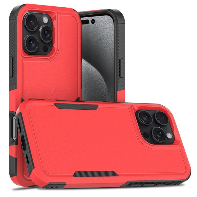 เคสโทรศัพท์ 2 in 1 PC + TPU สำหรับ iPhone 17e / 16e, สำหรับ iPhone 17 Pro Max, สำหรับ iPhone 17 Pro, สำหรับ iPhone 17, สำหรับ iPhone Air, สำหรับ iPhone 16 Pro Max, สำหรับ iPhone 16 Pro, สำหรับ iPhone 16 Plus