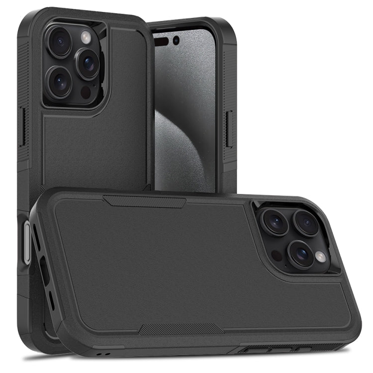 เคสโทรศัพท์ 2 in 1 PC + TPU สำหรับ iPhone 17e / 16e, สำหรับ iPhone 17 Pro Max, สำหรับ iPhone 17 Pro, สำหรับ iPhone 17, สำหรับ iPhone Air, สำหรับ iPhone 16 Pro Max, สำหรับ iPhone 16 Pro, สำหรับ iPhone 16 Plus