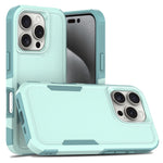 เคสโทรศัพท์ 2 in 1 PC + TPU สำหรับ iPhone 17e / 16e, สำหรับ iPhone 17 Pro Max, สำหรับ iPhone 17 Pro, สำหรับ iPhone 17, สำหรับ iPhone Air, สำหรับ iPhone 16 Pro Max, สำหรับ iPhone 16 Pro, สำหรับ iPhone 16 Plus