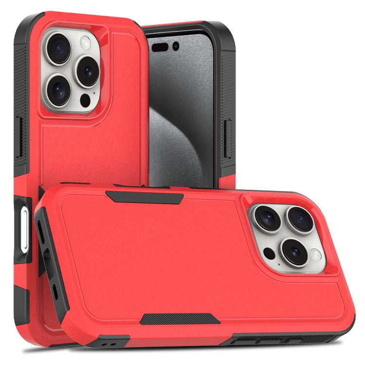 เคสโทรศัพท์ 2 in 1 PC + TPU สำหรับ iPhone 17e / 16e, สำหรับ iPhone 17 Pro Max, สำหรับ iPhone 17 Pro, สำหรับ iPhone 17, สำหรับ iPhone Air, สำหรับ iPhone 16 Pro Max, สำหรับ iPhone 16 Pro, สำหรับ iPhone 16 Plus