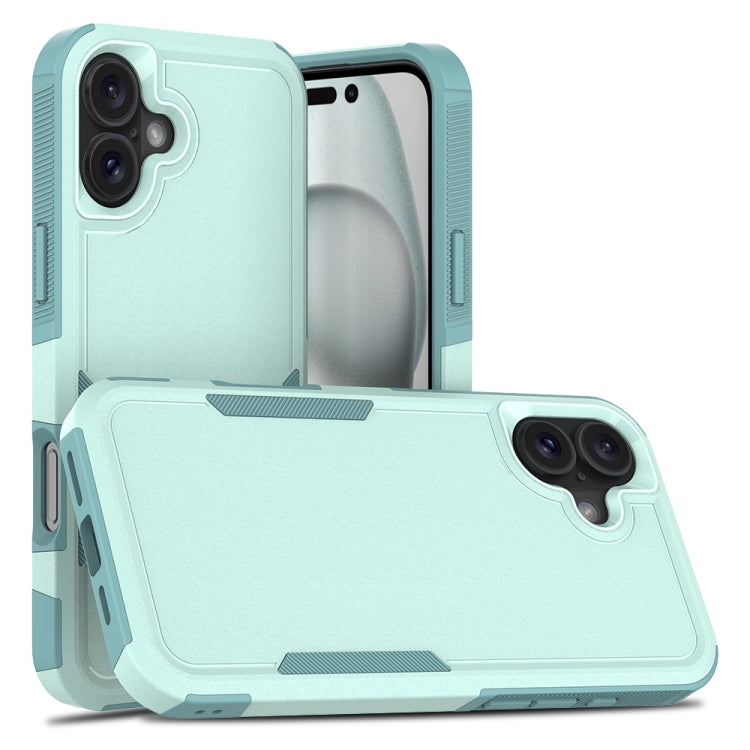 เคสโทรศัพท์ 2 in 1 PC + TPU สำหรับ iPhone 17e / 16e, สำหรับ iPhone 17 Pro Max, สำหรับ iPhone 17 Pro, สำหรับ iPhone 17, สำหรับ iPhone Air, สำหรับ iPhone 16 Pro Max, สำหรับ iPhone 16 Pro, สำหรับ iPhone 16 Plus