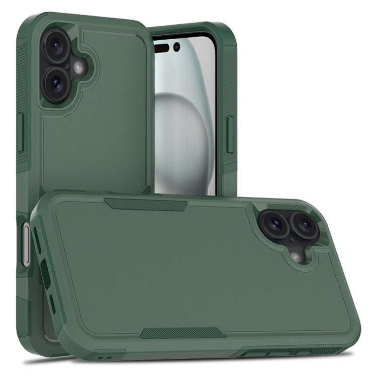 เคสโทรศัพท์ 2 in 1 PC + TPU สำหรับ iPhone 17e / 16e, สำหรับ iPhone 17 Pro Max, สำหรับ iPhone 17 Pro, สำหรับ iPhone 17, สำหรับ iPhone Air, สำหรับ iPhone 16 Pro Max, สำหรับ iPhone 16 Pro, สำหรับ iPhone 16 Plus
