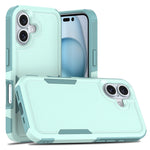 เคสโทรศัพท์ 2 in 1 PC + TPU สำหรับ iPhone 16, สำหรับ iPhone 15 Pro Max, สำหรับ iPhone 15 Pro, สำหรับ iPhone 15 Plus, สำหรับ iPhone 15, สำหรับ iPhone SE 2022 / 2020 / 8 / 7 / 6, สำหรับ iPhone X / XS, สำหรับ iPhone XR