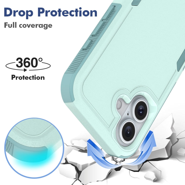 เคสโทรศัพท์ 2 in 1 PC + TPU สำหรับ iPhone 16, สำหรับ iPhone 15 Pro Max, สำหรับ iPhone 15 Pro, สำหรับ iPhone 15 Plus, สำหรับ iPhone 15, สำหรับ iPhone SE 2022 / 2020 / 8 / 7 / 6, สำหรับ iPhone X / XS, สำหรับ iPhone XR