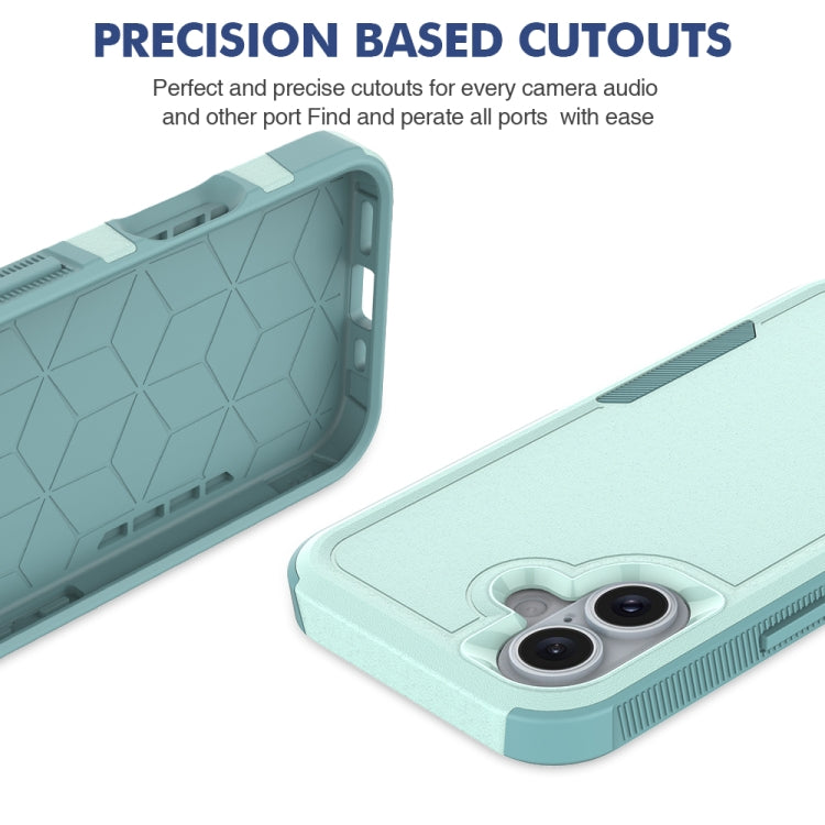 เคสโทรศัพท์ 2 in 1 PC + TPU สำหรับ iPhone 16, สำหรับ iPhone 15 Pro Max, สำหรับ iPhone 15 Pro, สำหรับ iPhone 15 Plus, สำหรับ iPhone 15, สำหรับ iPhone SE 2022 / 2020 / 8 / 7 / 6, สำหรับ iPhone X / XS, สำหรับ iPhone XR