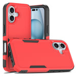 เคสโทรศัพท์ 2 in 1 PC + TPU สำหรับ iPhone 16, สำหรับ iPhone 15 Pro Max, สำหรับ iPhone 15 Pro, สำหรับ iPhone 15 Plus, สำหรับ iPhone 15, สำหรับ iPhone SE 2022 / 2020 / 8 / 7 / 6, สำหรับ iPhone X / XS, สำหรับ iPhone XR
