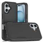 เคสโทรศัพท์ 2 in 1 PC + TPU สำหรับ iPhone 16, สำหรับ iPhone 15 Pro Max, สำหรับ iPhone 15 Pro, สำหรับ iPhone 15 Plus, สำหรับ iPhone 15, สำหรับ iPhone SE 2022 / 2020 / 8 / 7 / 6, สำหรับ iPhone X / XS, สำหรับ iPhone XR