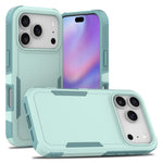 เคสโทรศัพท์ 2 in 1 PC + TPU สำหรับ iPhone 17e / 16e, สำหรับ iPhone 17 Pro Max, สำหรับ iPhone 17 Pro, สำหรับ iPhone 17, สำหรับ iPhone Air, สำหรับ iPhone 16 Pro Max, สำหรับ iPhone 16 Pro, สำหรับ iPhone 16 Plus