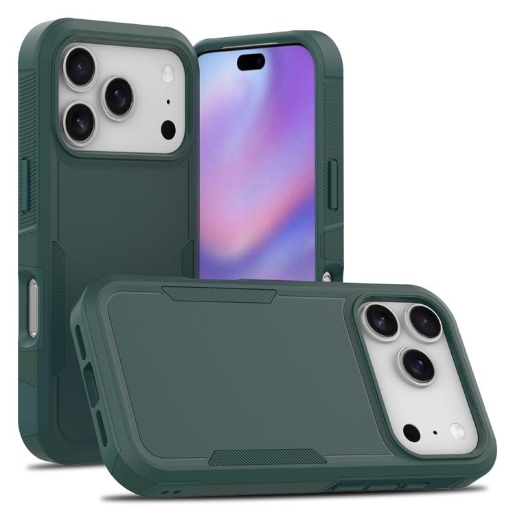 เคสโทรศัพท์ 2 in 1 PC + TPU สำหรับ iPhone 17e / 16e, สำหรับ iPhone 17 Pro Max, สำหรับ iPhone 17 Pro, สำหรับ iPhone 17, สำหรับ iPhone Air, สำหรับ iPhone 16 Pro Max, สำหรับ iPhone 16 Pro, สำหรับ iPhone 16 Plus