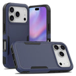 เคสโทรศัพท์ 2 in 1 PC + TPU สำหรับ iPhone 17e / 16e, สำหรับ iPhone 17 Pro Max, สำหรับ iPhone 17 Pro, สำหรับ iPhone 17, สำหรับ iPhone Air, สำหรับ iPhone 16 Pro Max, สำหรับ iPhone 16 Pro, สำหรับ iPhone 16 Plus