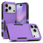 เคสโทรศัพท์ 2 in 1 PC + TPU สำหรับ iPhone 17e / 16e, สำหรับ iPhone 17 Pro Max, สำหรับ iPhone 17 Pro, สำหรับ iPhone 17, สำหรับ iPhone Air, สำหรับ iPhone 16 Pro Max, สำหรับ iPhone 16 Pro, สำหรับ iPhone 16 Plus